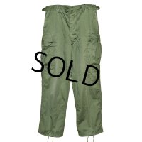 【60's】【米軍実物】【ビンテージ】 【U.S.ARMY】【ノンリップ】【1st】【初期型】【ジャングルファティーグパンツ】【M-R】 