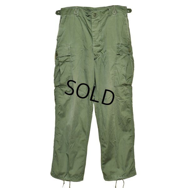 画像1: 【60's】【米軍実物】【ビンテージ】 【U.S.ARMY】【ノンリップ】【1st】【初期型】【ジャングルファティーグパンツ】【M-R】 