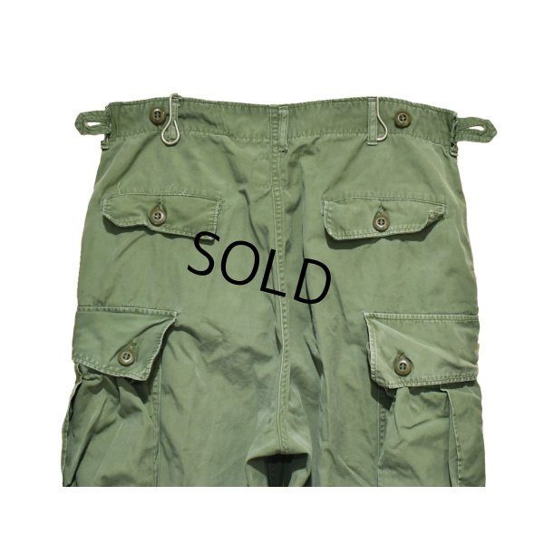 画像4: 【60's】【米軍実物】【ビンテージ】 【U.S.ARMY】【ノンリップ】【1st】【初期型】【ジャングルファティーグパンツ】【M-R】 