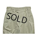 【ビンテージ】【オールドギャップ】【GAP】ギャップ【オリーブ】【２タック】【コットンパンツ】【30×34】 
