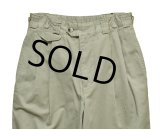 【ビンテージ】【オールドギャップ】【GAP】ギャップ【オリーブ】【２タック】【コットンパンツ】【30×34】 