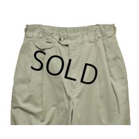 【ビンテージ】【オールドギャップ】【GAP】ギャップ【オリーブ】【２タック】【コットンパンツ】【30×34】 