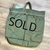  70's【ビンテージ】【米軍実物】【USAF】【ヘルメットバッグ】 