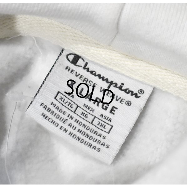 画像2: 【チャンピオン】【Champion】ビンテージ【白】【目無し】【無地】【リバースウィーブパーカー】【サイズXL】