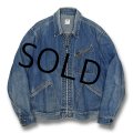 【60’s】【USA製】【ビンテージ】【LEE】【リー】【91-B】【デニムブルゾン】【デニムジャケット】US46R 