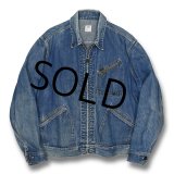 【60’s】【USA製】【ビンテージ】【LEE】【リー】【91-B】【デニムブルゾン】【デニムジャケット】US46R 