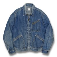 【60’s】【USA製】【ビンテージ】【LEE】【リー】【91-B】【デニムブルゾン】【デニムジャケット】US46R 