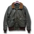 画像1: 60's【米軍実物】【ビンテージ】【U.S.NAVY】【G-1】【フライトジャケット】【US42程度】<br> (1)