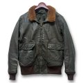 60's【米軍実物】【ビンテージ】【U.S.NAVY】【G-1】【フライトジャケット】【US42程度】 