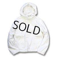 40's【U.S.NAVY】ビンテージ【白】【サルベージパーカー】【サイズM】 