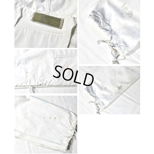 画像2: 40's【U.S.NAVY】ビンテージ【白】【サルベージパーカー】【サイズM】 