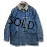 90's【ビンテージ】【ラルフローレン】POLO RALPH LAUREN 【デニムジャケット】【ファイヤーマンジャケット】【サイズL】  