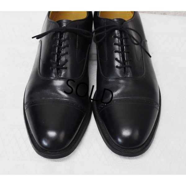 画像6: 【USA製】【ビンテージ】【ジョンストン＆マーフィー】JOHNSTON＆MURPHY【アリストクラフト】ARISTOCRAFT 【黒】ストレートチップ【10 C/A】【28cm程度】 