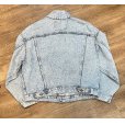 画像3: 90’s 【ビンテージ】USA製【リーバイス】【LEVIS】【70598】【ケミカルウォッシュ】【デカパッチ】【Gジャン】デニムジャケット【サイズXL】<br> (3)