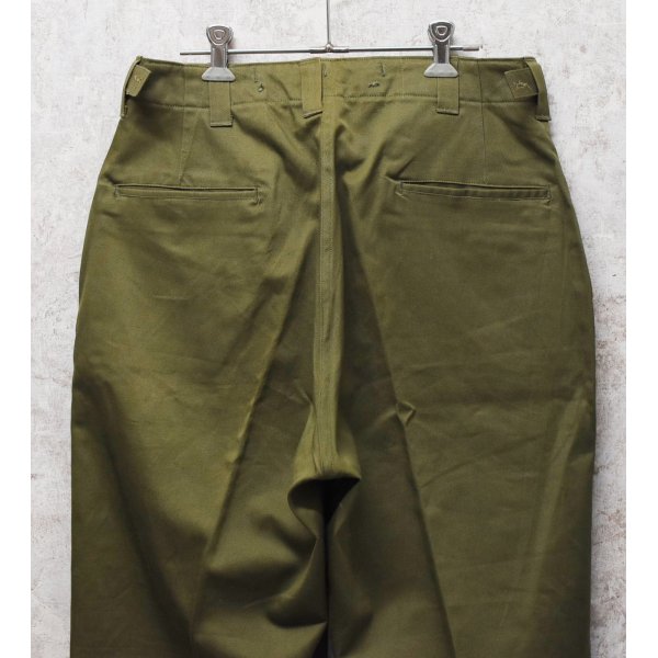 画像4: 【デッドストック】40's【ビンテージ】【米軍実物】U.S.ARMY【M43】フィールドパンツ【フィールドトラウザーズ】【32×30】 