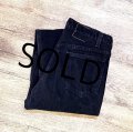 90’ｓ【ビンテージ】【USA製】【LEVI'S】【リーバイス】【555】黒【ブラック】【デニムパンツ】【33x32】 