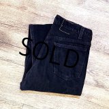 90’ｓ【ビンテージ】【USA製】【LEVI'S】【リーバイス】【555】黒【ブラック】【デニムパンツ】【33x32】 
