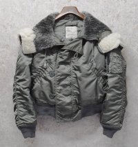 80's【ビンテージ】【米軍実物】【USAF】【アルファ製】【N-2B】【6278G】【フライトジャケット】【サイズM】 