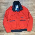 画像1: 【USA製】【Powderhorn】パウダーホーン【赤×紺】中綿入り【ポリコットンブルゾン】【サイズＬ程度】 <br> (1)