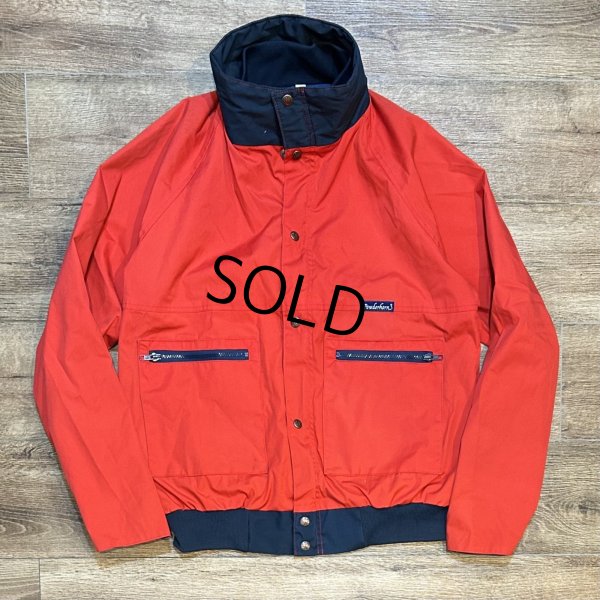 画像3: 【USA製】【Powderhorn】パウダーホーン【赤×紺】中綿入り【ポリコットンブルゾン】【サイズＬ程度】  