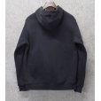画像3: 【ビンテージ】【アディダス】adidas【黒】【黒無地】パーカー　胸トレフォイルロゴ入り【サイズL】<br> (3)