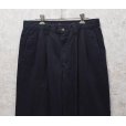 画像3: 【USA製】【ビンテージ】【DOCKERS】ドッカーズ【紺地】【２タックコットンパンツ】【32ｘ34】<br> (3)