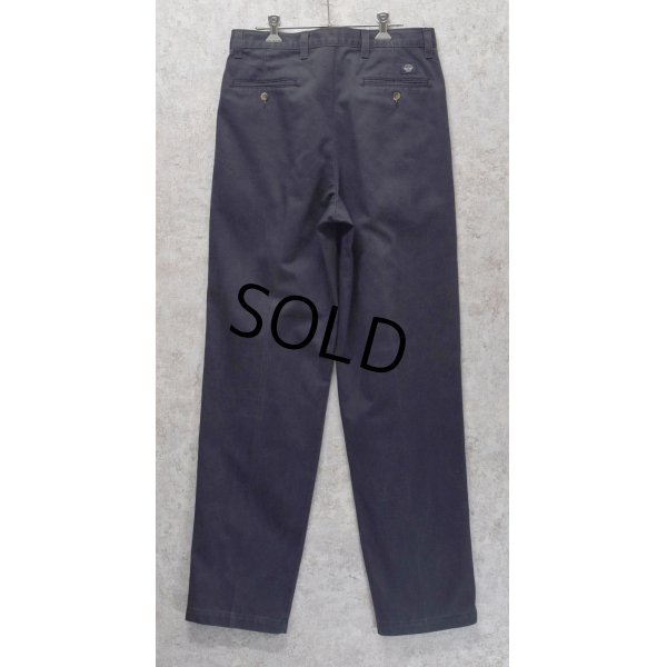画像5: 【USA製】【ビンテージ】【DOCKERS】ドッカーズ【紺地】【２タックコットンパンツ】【32ｘ34】 