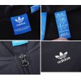 画像2: 【ビンテージ】【アディダス】adidas【黒×白ライン】ジャージ【トラックジャケット】【トラックジャージ】【サイズＸＬ】<br> (2)