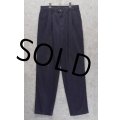 【USA製】【ビンテージ】【DOCKERS】ドッカーズ【紺地】【２タックコットンパンツ】【32ｘ34】 