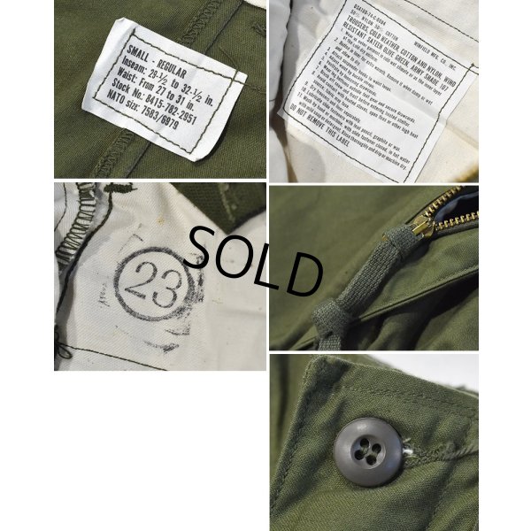 画像3: 【デッドストック】【70's】【米軍実物】【ビンテージ】U.S.ARMY【M-65】M65【フィールドパンツ】カーゴパンツ【S-R】 