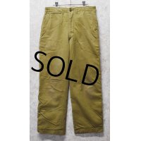【40's】【ビンテージ】U.S.ARMY 米軍実物【裏地付きチノパンツ】ウール裏地【チノパンツ】M41 M42【チノパン】【W33程度】 