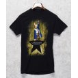 画像1: 【ビンテージ】【BLACK MATTER】黒【CATMILTON】猫プリント【Tシャツ】【サイズS】<br> (1)