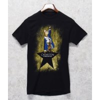 【ビンテージ】【BLACK MATTER】黒【CATMILTON】猫プリント【Tシャツ】【サイズS】 