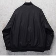 画像3: 【ビンテージ】【HABAND】【ブラック】【ビニールレザー】【MA-1】レザージャケット【サイズＸＬ】<br> (3)