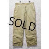 40's【米軍実物】【ビンテージ】【U.S.ARMY】【Ｍ-1941】【ウール裏地付き】【チノパンツ】【W35程度】 