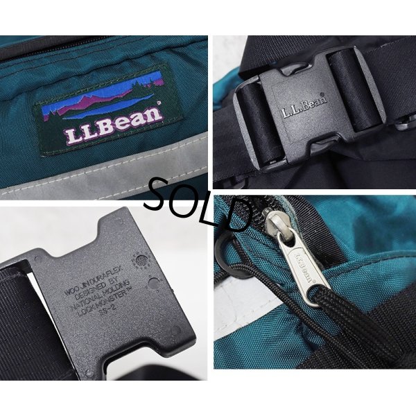画像2: 【ビンテージ】【L.L.Bean】エルエルビーン【緑ｘ黒×リフレクター】【ウエストバッグ】【ウエストポーチ】 