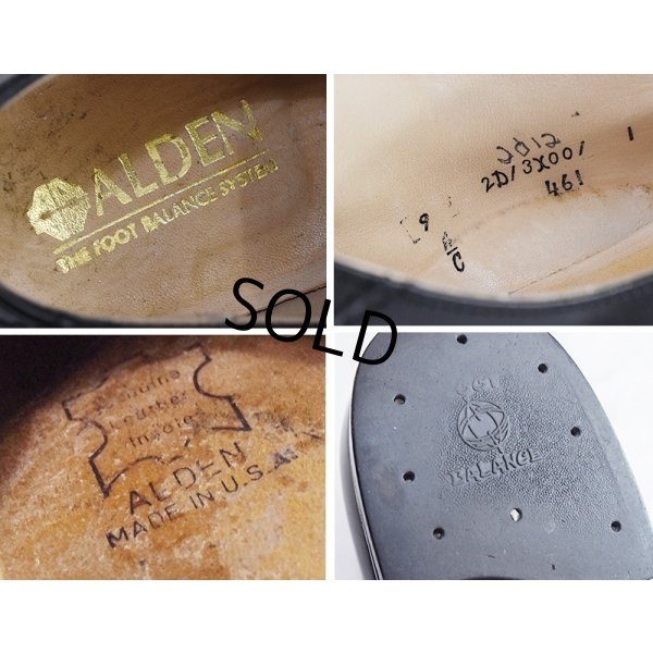 画像2: 【オールデン】ALDEN 黒 【モカシン】【レザーシューズ】【9 A/C】【27cm程度】 