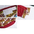 画像2: 90's~【ビンテージ】【WASHINGTON RED SKINS】レッドスキンズ【赤】中綿入り【裏地総柄】【スウェット】【ONE SIZE FITS ALL】<br> (2)