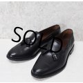 【USA製】【アレンエドモンズ】【Allen Edmonds】【黒】【タッセルローファー】【8 1/2 EEE】【26.5cm程度】 