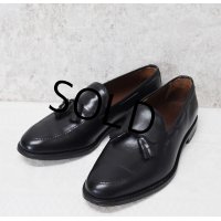 【USA製】【アレンエドモンズ】【Allen Edmonds】【黒】【タッセルローファー】【8 1/2 EEE】【26.5cm程度】 