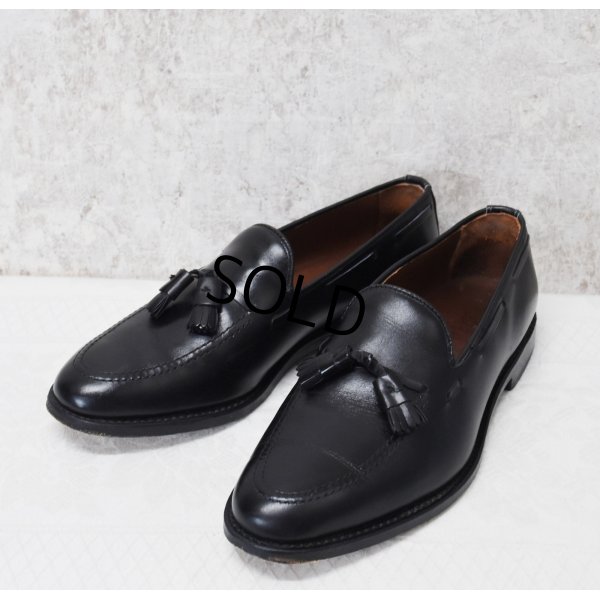 画像1: 【USA製】【アレンエドモンズ】【Allen Edmonds】【黒】【タッセルローファー】【8 1/2 EEE】【26.5cm程度】 