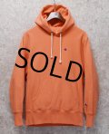 【チャンピオン】【Champion】【オレンジピンク】【無地】【リバースウィーブパーカー】【サイズXL】 