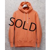 【チャンピオン】【Champion】【オレンジピンク】【無地】【リバースウィーブパーカー】【サイズXL】 