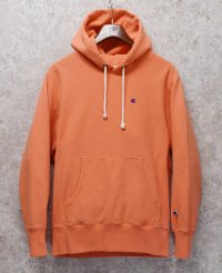 【チャンピオン】【Champion】【オレンジピンク】【無地】【リバースウィーブパーカー】【サイズXL】 