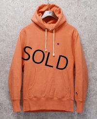 【チャンピオン】【Champion】【オレンジピンク】【無地】【リバースウィーブパーカー】【サイズXL】 