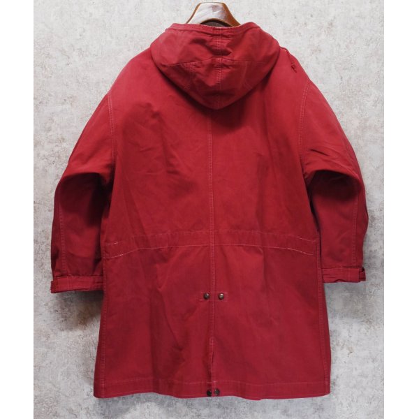 画像3: 90's~【ビンテージ】【POLO COUNTRY】ポロカントリー【ラルフローレン】【赤】【M51タイプ】フィッシュテイルパーカー【モッズパーカー】レディース古着【レディースM】 