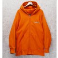 【USA製】【ビンテージ】【CAMBER】【キャンバー】optimum【オレンジ】【ジップアップパーカー】【サイズXL】 