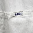画像4: ワンウォッシュ!! 70's【ビンテージ】【Lee】【リー】チェーンステッチ入り【白】【つなぎ】【オールインワン】【US50】 