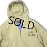 90's【ビンテージ】【オールドギャップ】【GAP】【ベージュ】【N.W.C-46ステンシル】アノラックパーカー【サイズＸＬ】 