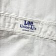 画像6: ワンウォッシュ!! 70's【ビンテージ】【Lee】【リー】チェーンステッチ入り【白】【つなぎ】【オールインワン】【US50】 